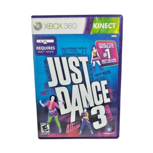 Ubisoft Just Dance 3 Microsoft Xbox 360, 2011 Complete - Picture 2 of 3